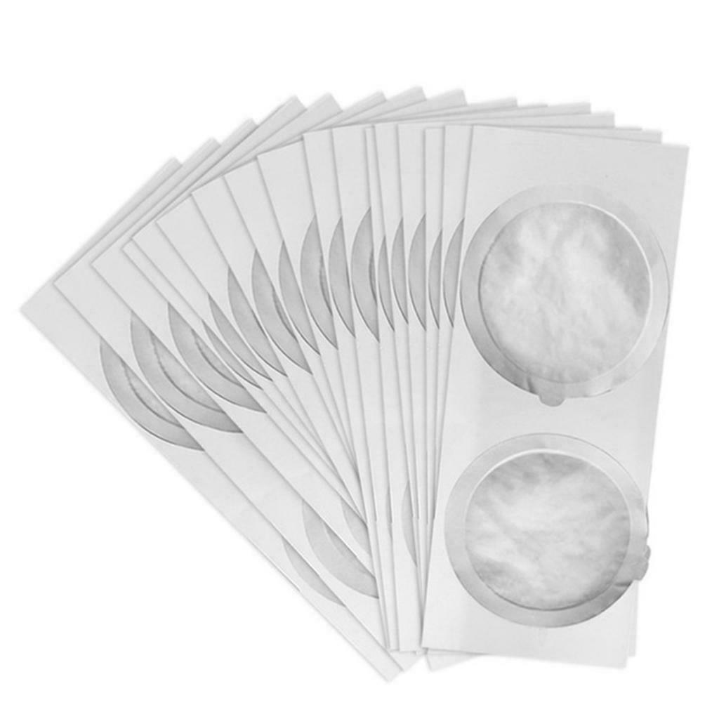 Reusable Aluminum Foil Seals Lid Compatible with  Capsule-50Pcs