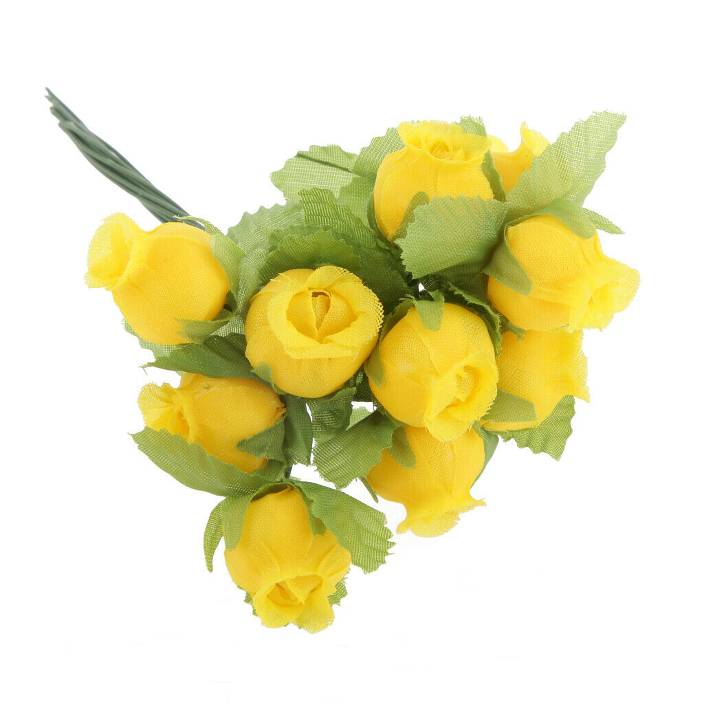 144pcs Artificial Flower Rose Heads