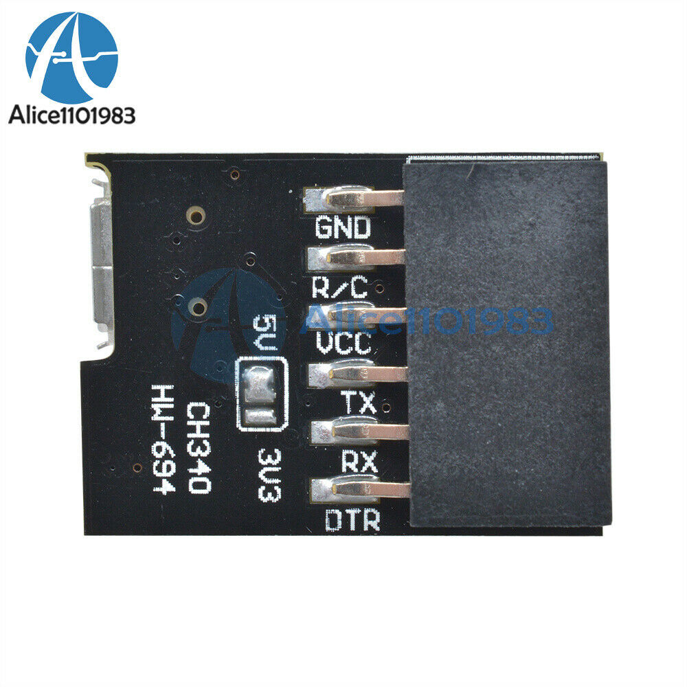 5V 3.3V USB to Serial Module WEMOS CH340G Breakout Board Adapter for Arduino