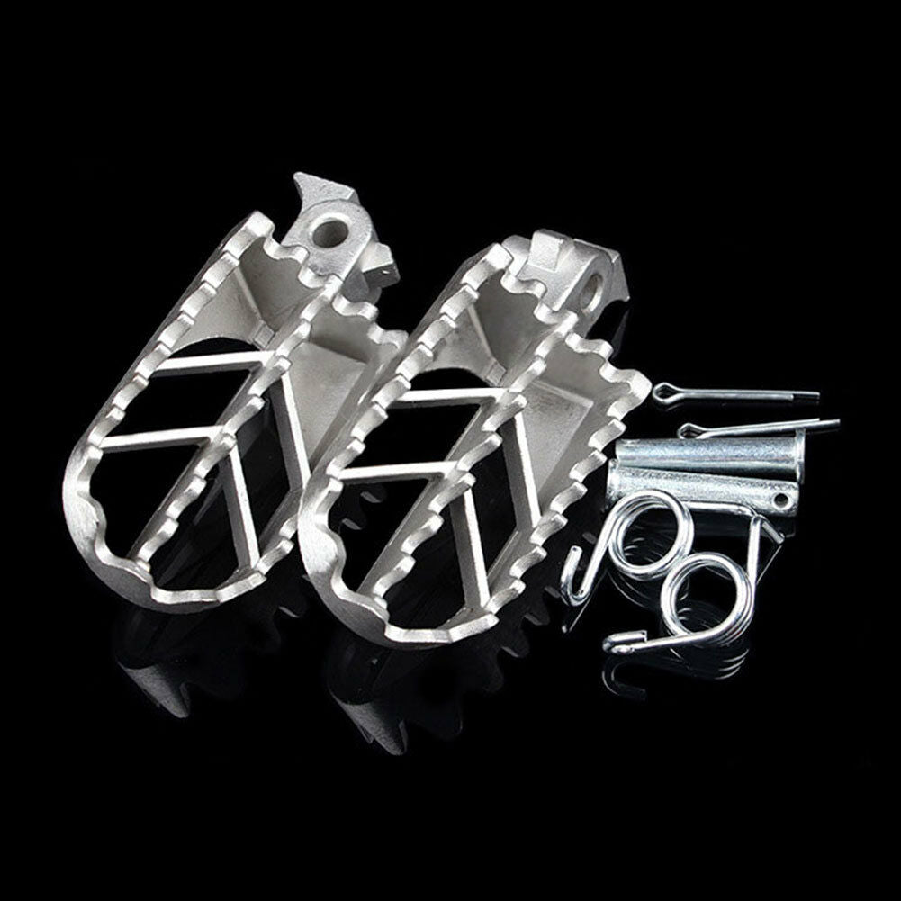 Universal Cast Steel Front Foot Peg Footrest Off Road Motorcycle CQR CRF BBR TTR
