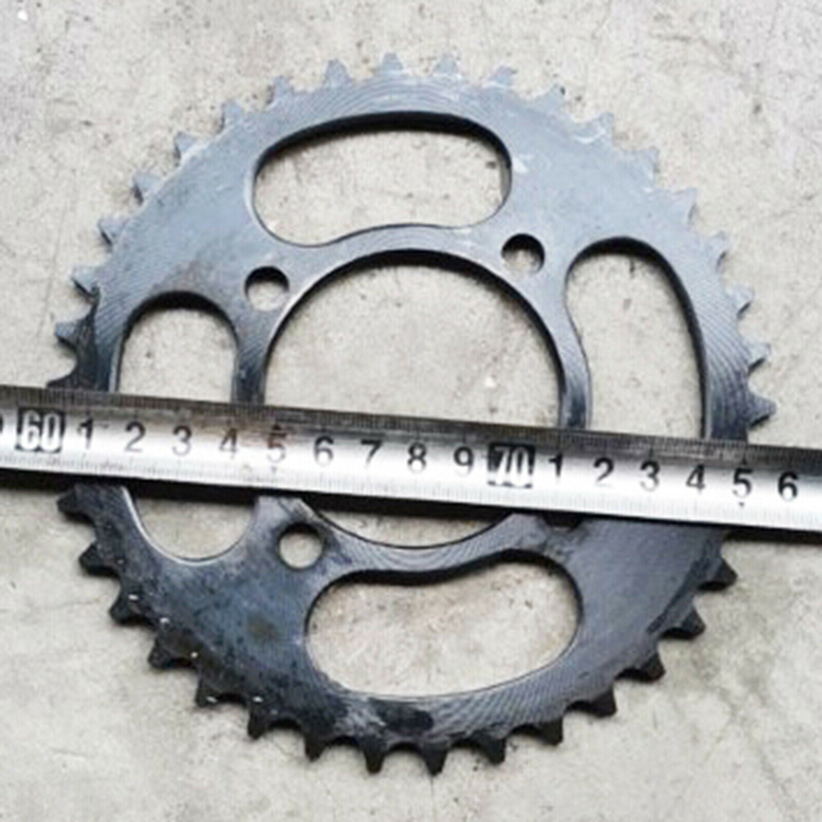 38 Teeth 420 Chain Plate Wheel Gear Plate Speed Reducer for Electric Tricycle
