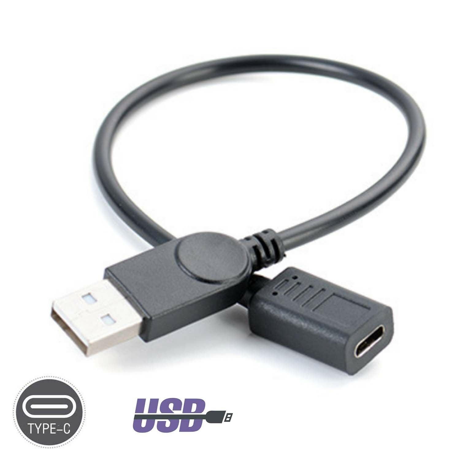 USB-C Female to USB 2.0 Male Port Adapter USB 3.1 Type C to Type-A Convertor gm