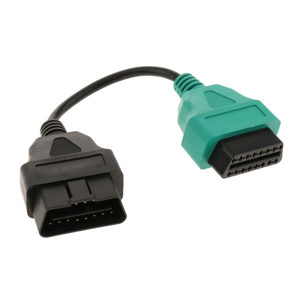 3PCS   23cm   ECU   Scan   16   Pin   OBD2   Adaptors   Cable   For   Fiat
