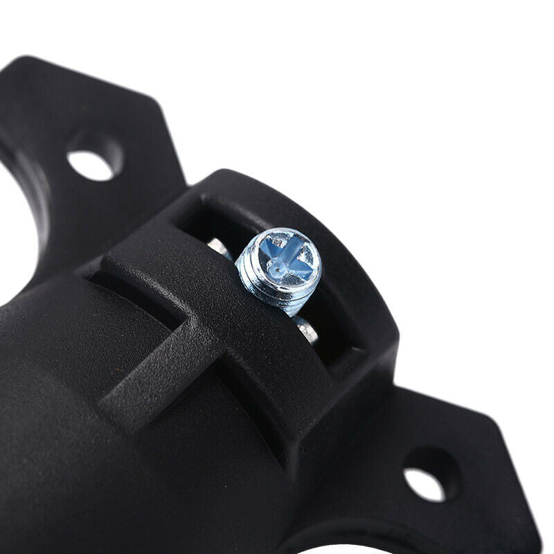 7 Way Round RV Style Trailer Light Plug Connector Adaptor Camper Boat Car Td Kt