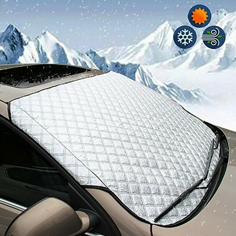 Magnetic Car Windshield Snow Cover Winter Ice Frost Guard Sunshade ProtectoDDAU