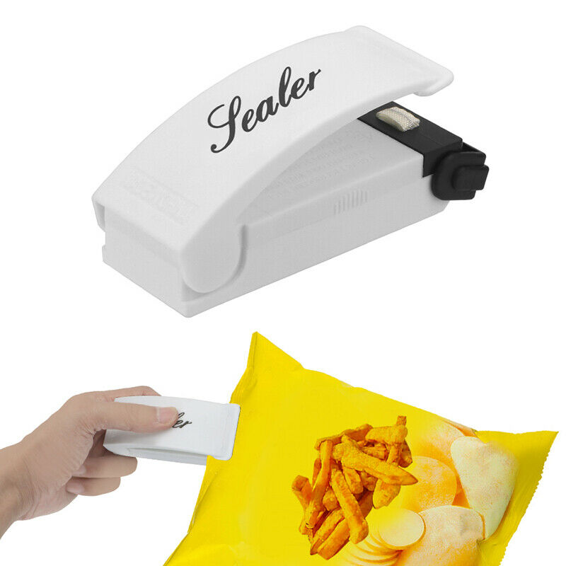 Mini Sealing Machine Portable Heat Sealer Hand Press Food Sealer Plast.l8