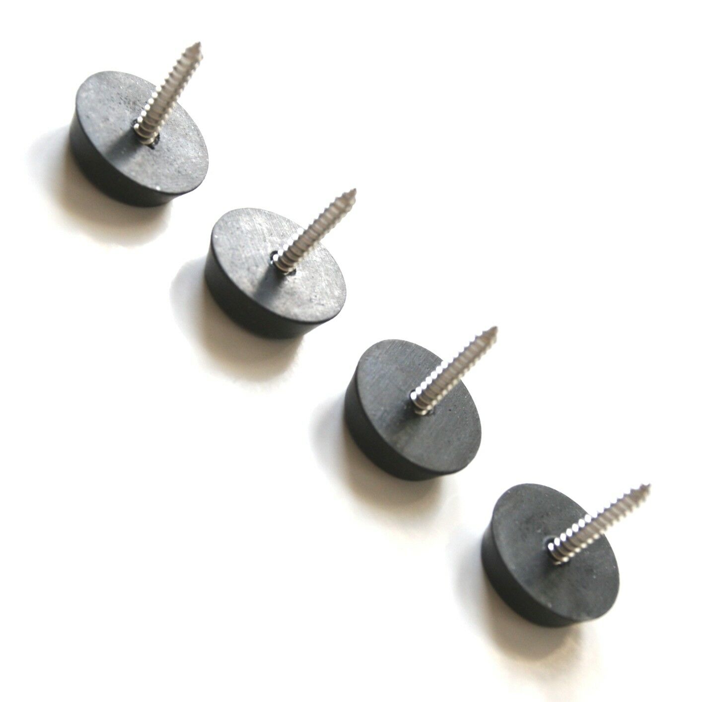 12Pcs 14X19X10MM Rubber Feet Protector Pads Furniture Instrument Case Bumper