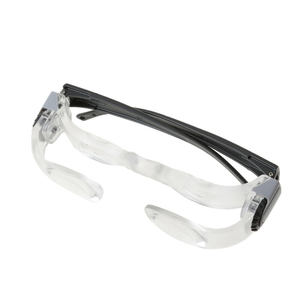Loupes 2.1X 0 to 300 Dradi Magnifier Glasses for Watching TV Computer Fishing