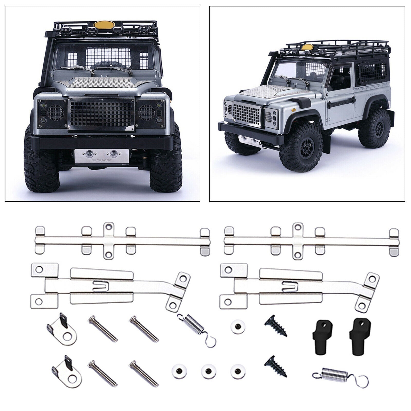RC Car Windscreen Wiper Blades for MN D90 D91 1:12 RC Rock Crawler Car Truck
