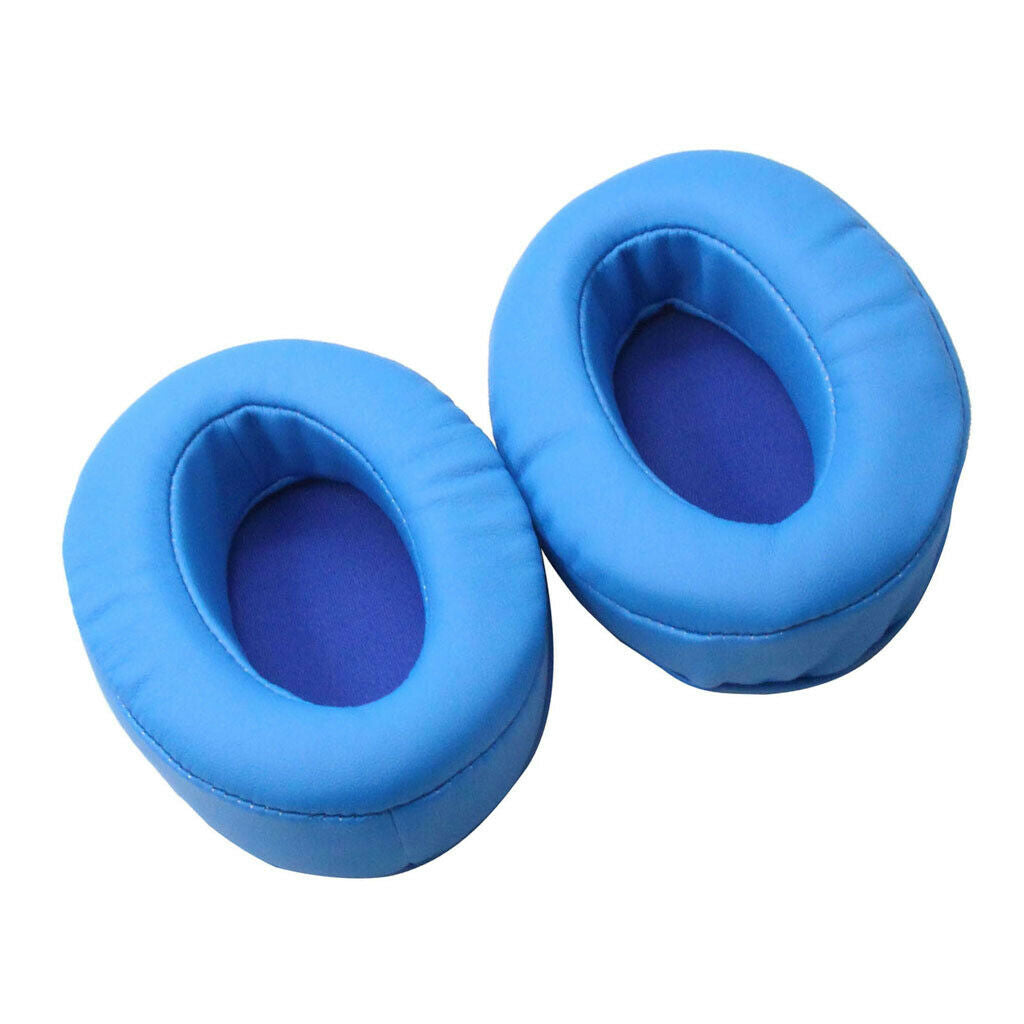 Headphones Soft Ear Pads Cushions Covers Replacement for Brainwavz HM5 Blue