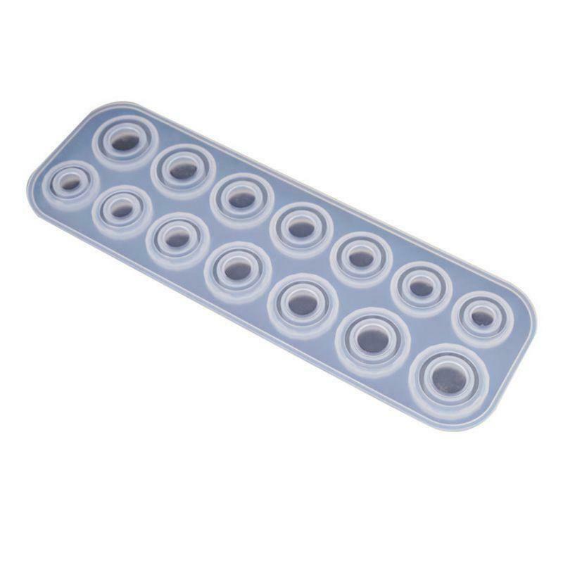 Flat Rings Mould Collection Handmade DIY Jewelry Making Ring Silicone Mold Epoxy