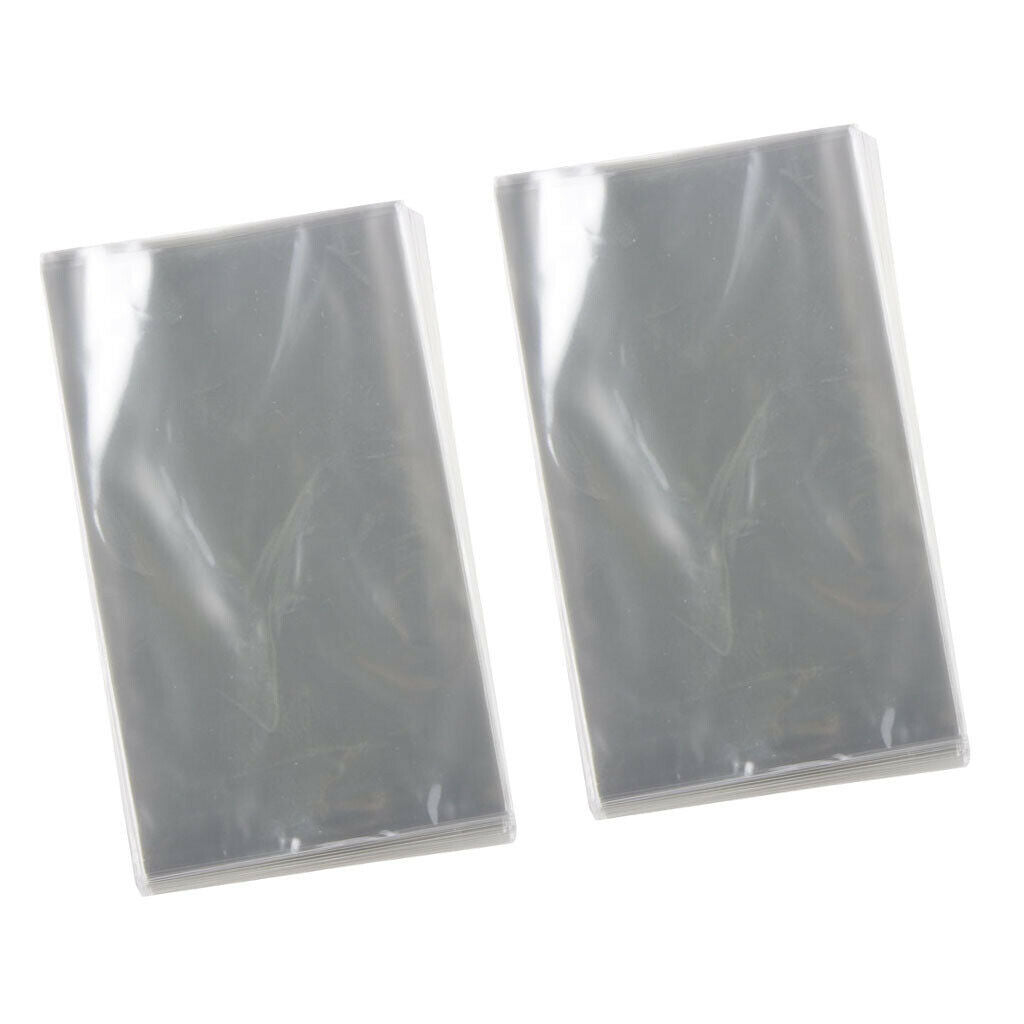 200Pcs Clear Party Gift Chocolate Lollipop Favor Candy Cello Bag Cellophane