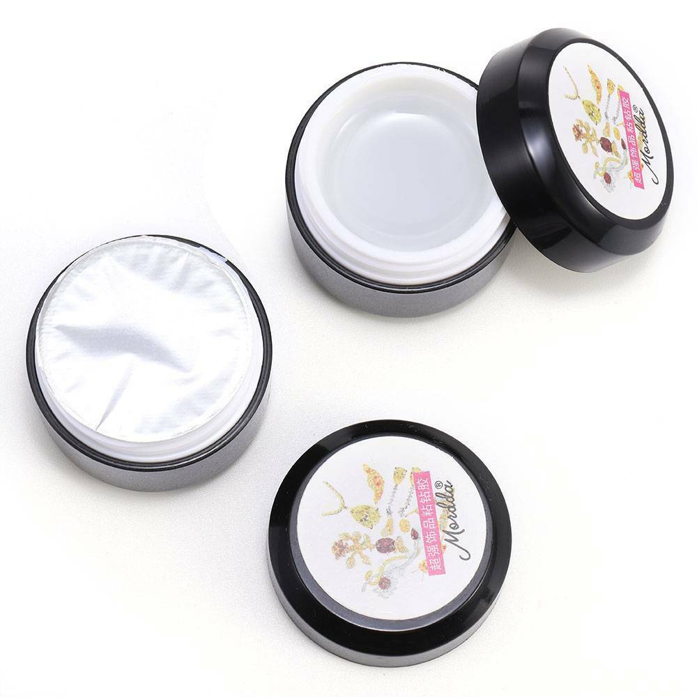 Nail Art Rhinestone Gel Glue Super Sticky Adhesive UV Gel Nail Polish Glue HOT
