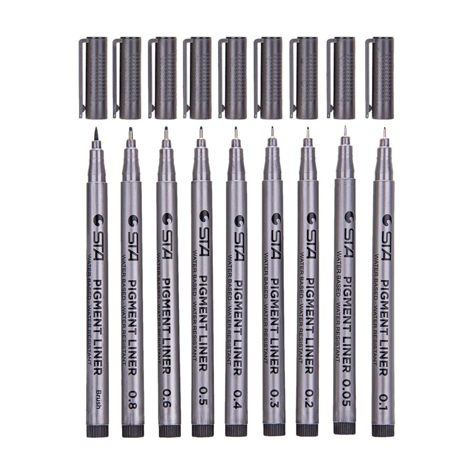 Precision Micro-Line Pens Pigment Ink Pens Doodling Sketching Scrapbooking