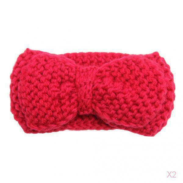 Infant Baby Girls Flower Hairbands Elastic Hook Headband