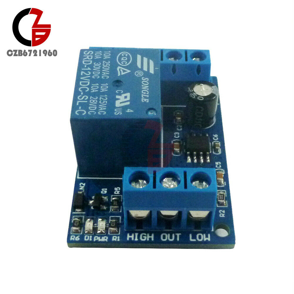 Water Pump Auto Controller DC12V Liquid Level Sensor Relay for Aquarium Tower