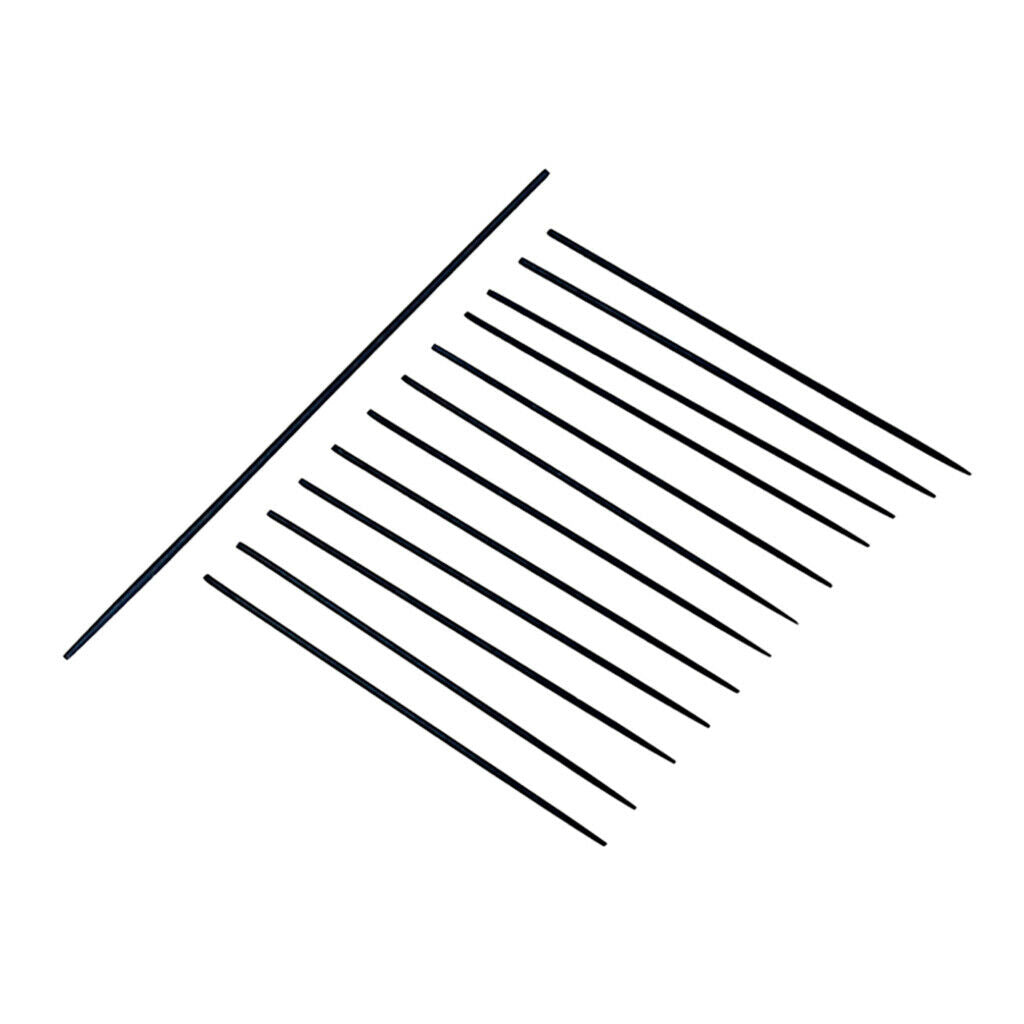 13pcs Soprano Saxophone Needle Spring DIY Maintanence Tool Steel Black