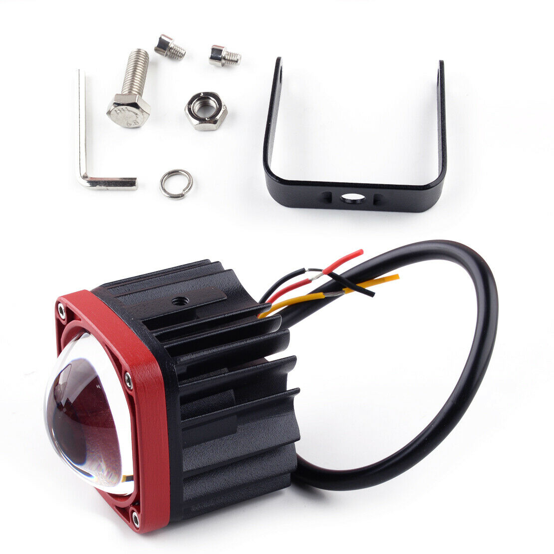 1pcs 2" 20W LED Work Light Bar Cube Spot Pods Driving Fog Lamp Offroad Truck