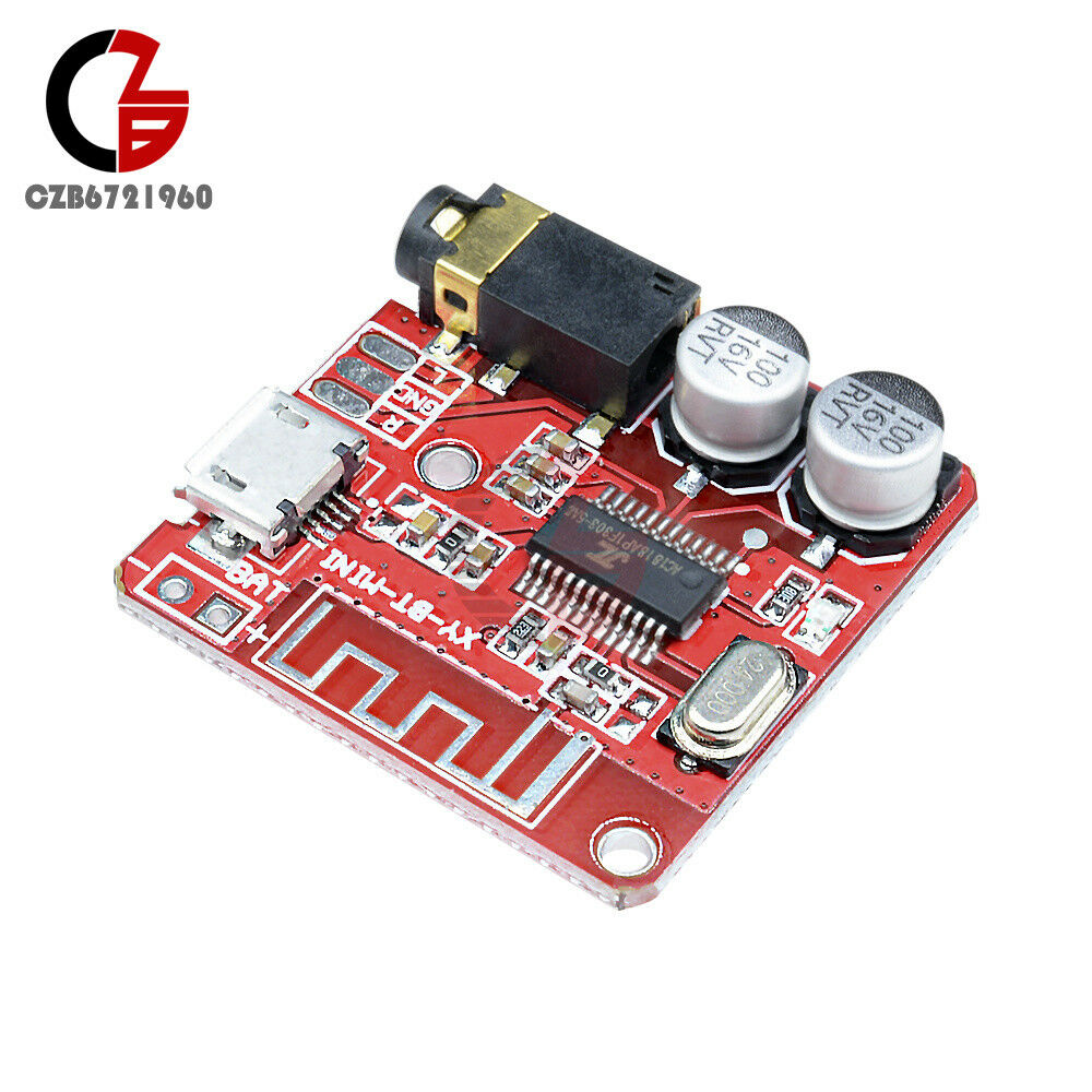Mini Bluetooth 4.1 Audio Receiver MP3 Decoder Lossless Amplifier Module 3.7V-5V