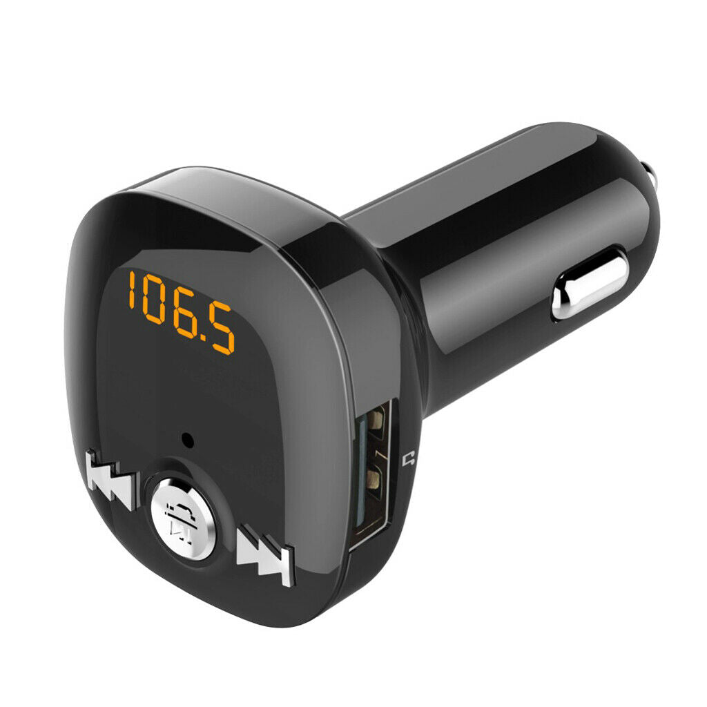 Car Bluetooth TF U Disk Cell Phone MP3 FM Transmitter Handfree Calling Nav