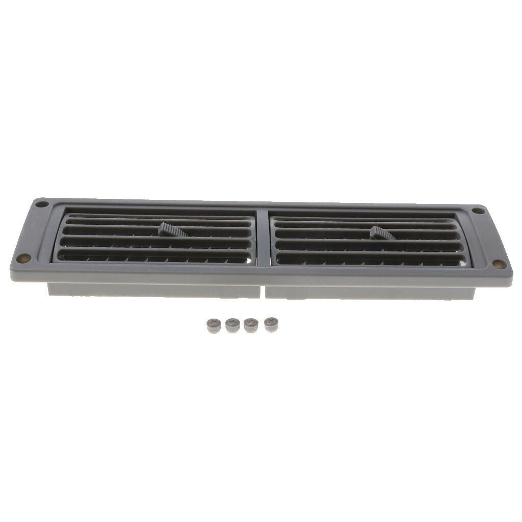 2pcs Universal A/C Air Vent Exhaust Outlet Grill Cover for Yacht RV Marine Boat