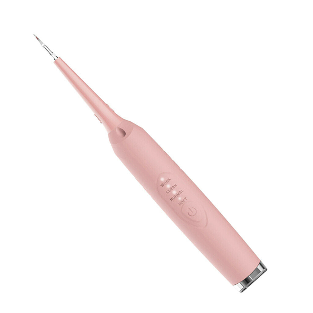 Electric Tooth Cleaner Floss Teeth Cleaning Oral Care for Men & Women Pink