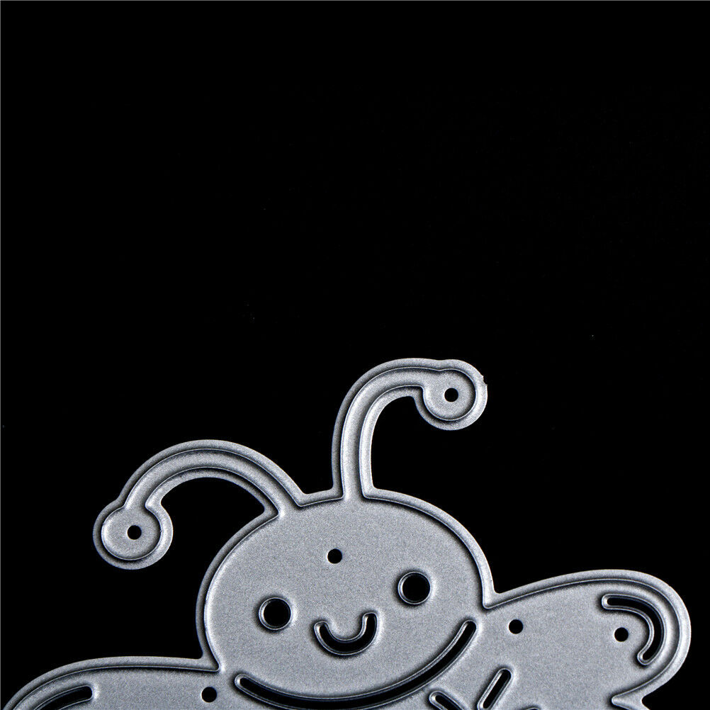 Cute Bee Metal Cutting Dies Stencils For Scrapbooking DIY Album Cards Maki.l8