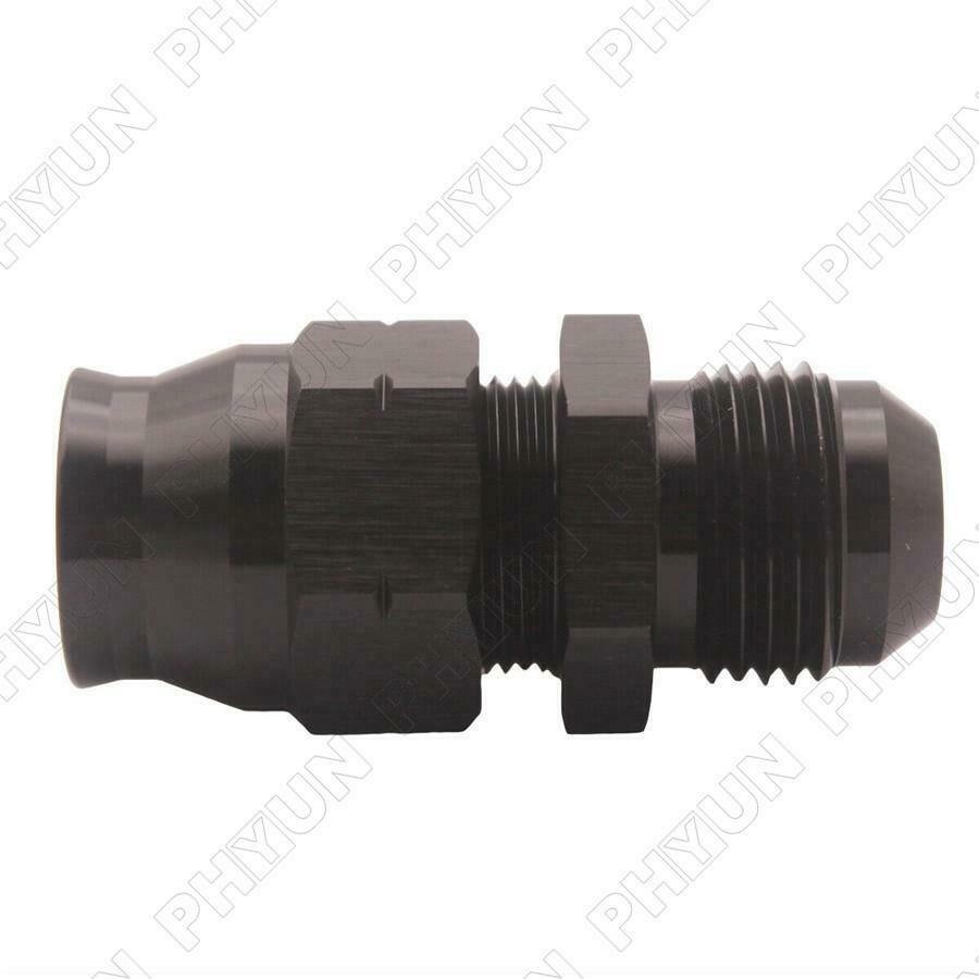AN8 8AN Male Flare Thread to 1/2 12.7mm Hardline Tube Compression Pipe Adapter