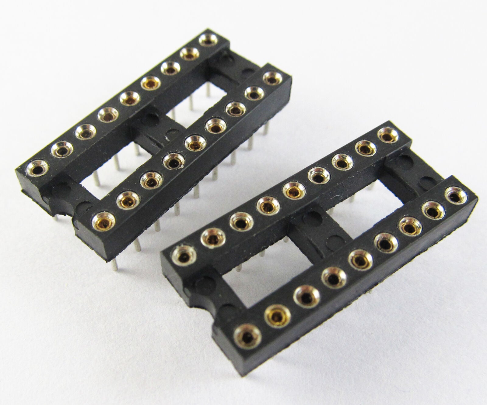 52 pcs IC Socket Adapter 18 PIN Round DIP High Quality
