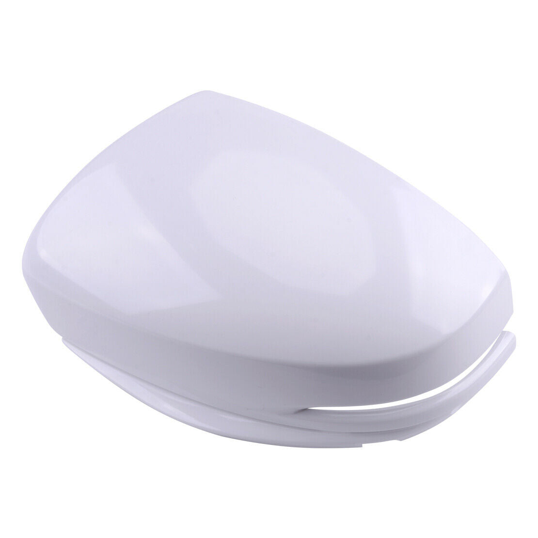 Left Rear Mirror Cover Cap White Fit Jazz 2014-2018