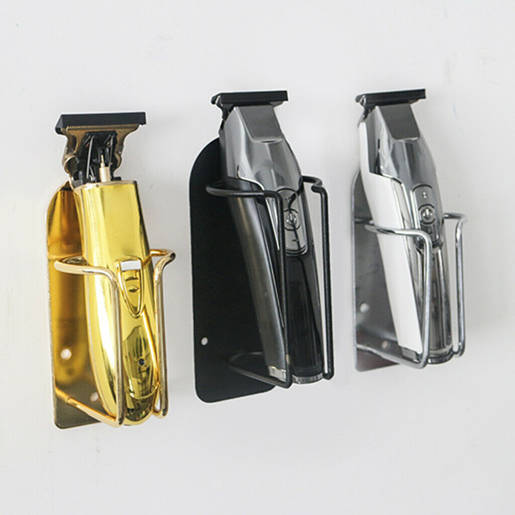 4pcs Hair Clipper Holder Barber Tools Storage Rack Trimmer Cutter Stand