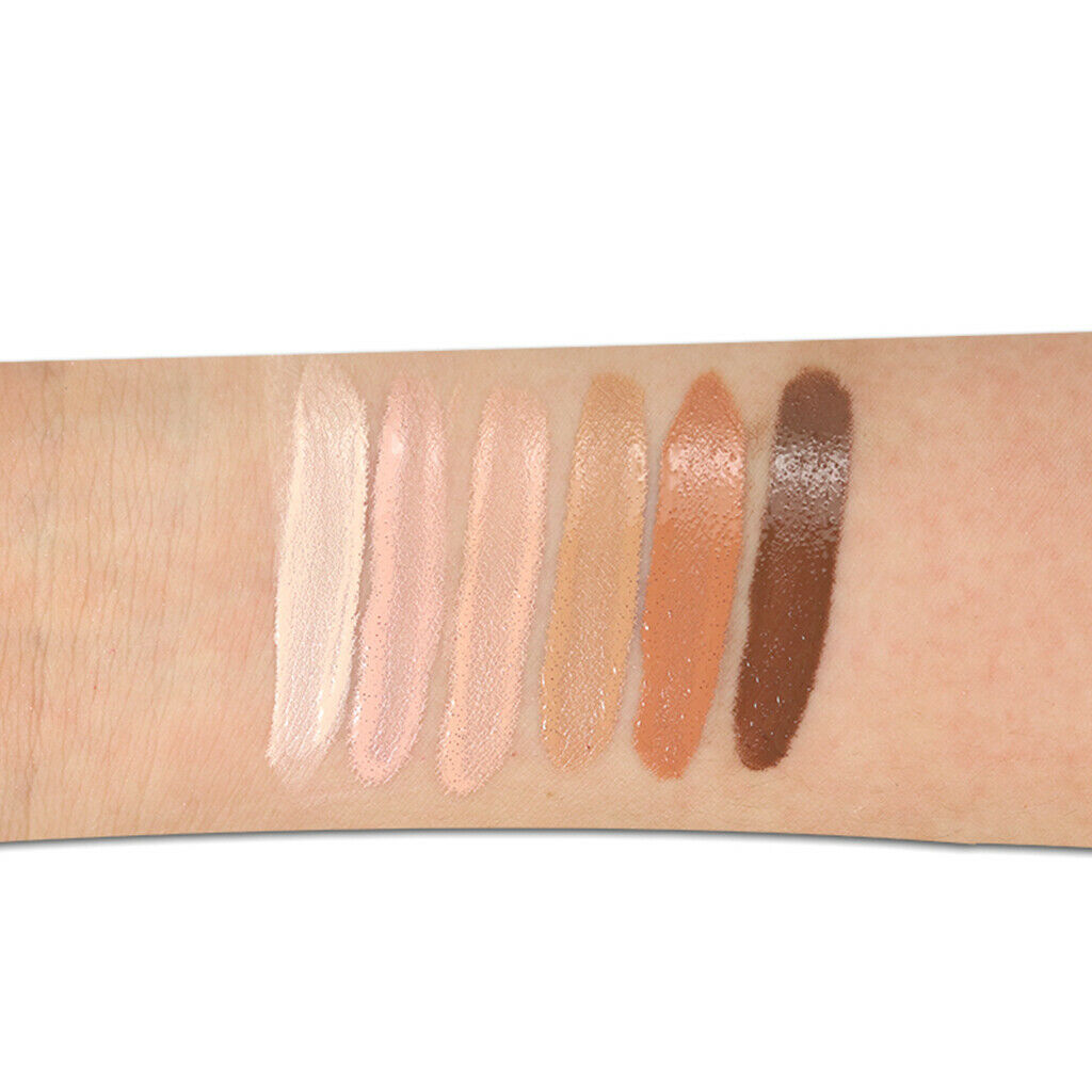 3 Colors Face Makeup Foundation Concealer Liquid for Blemish Dark Circles #1#2#4