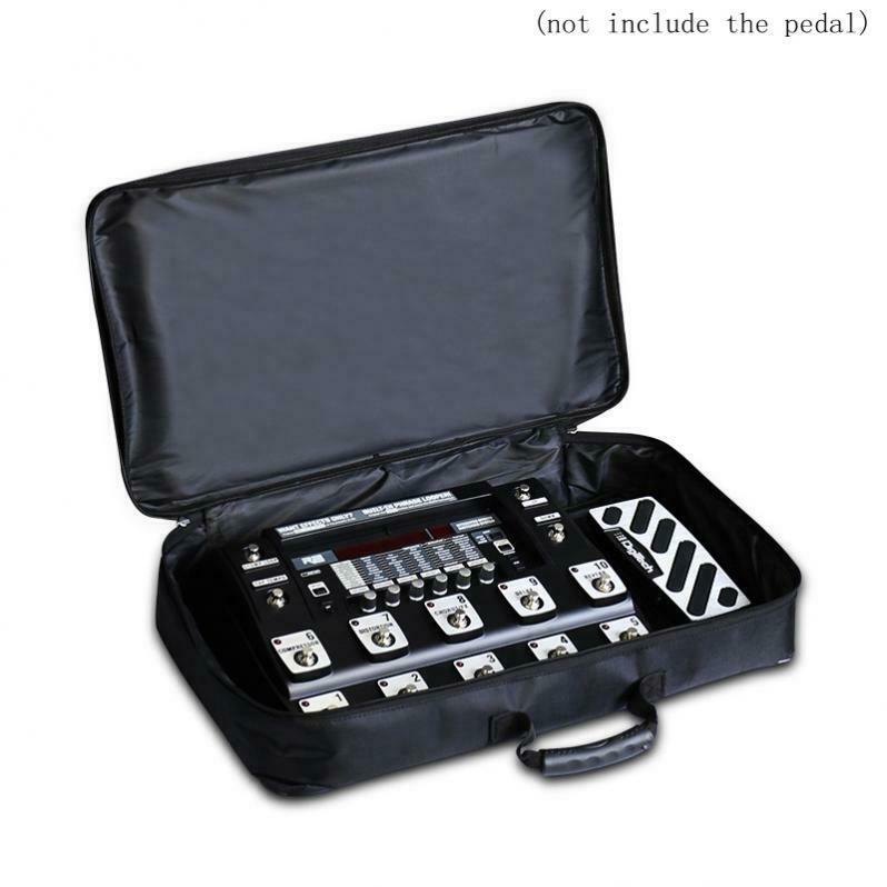 Universal Portable Black Guitar Effects Pedal Board Gig Bag Oxford Fabric