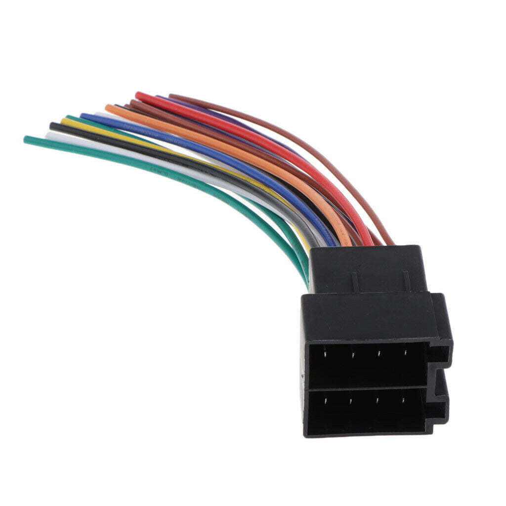 Male ISO Bare End Adpater Wire Connector Car Stereo Radio FOR  Beetle