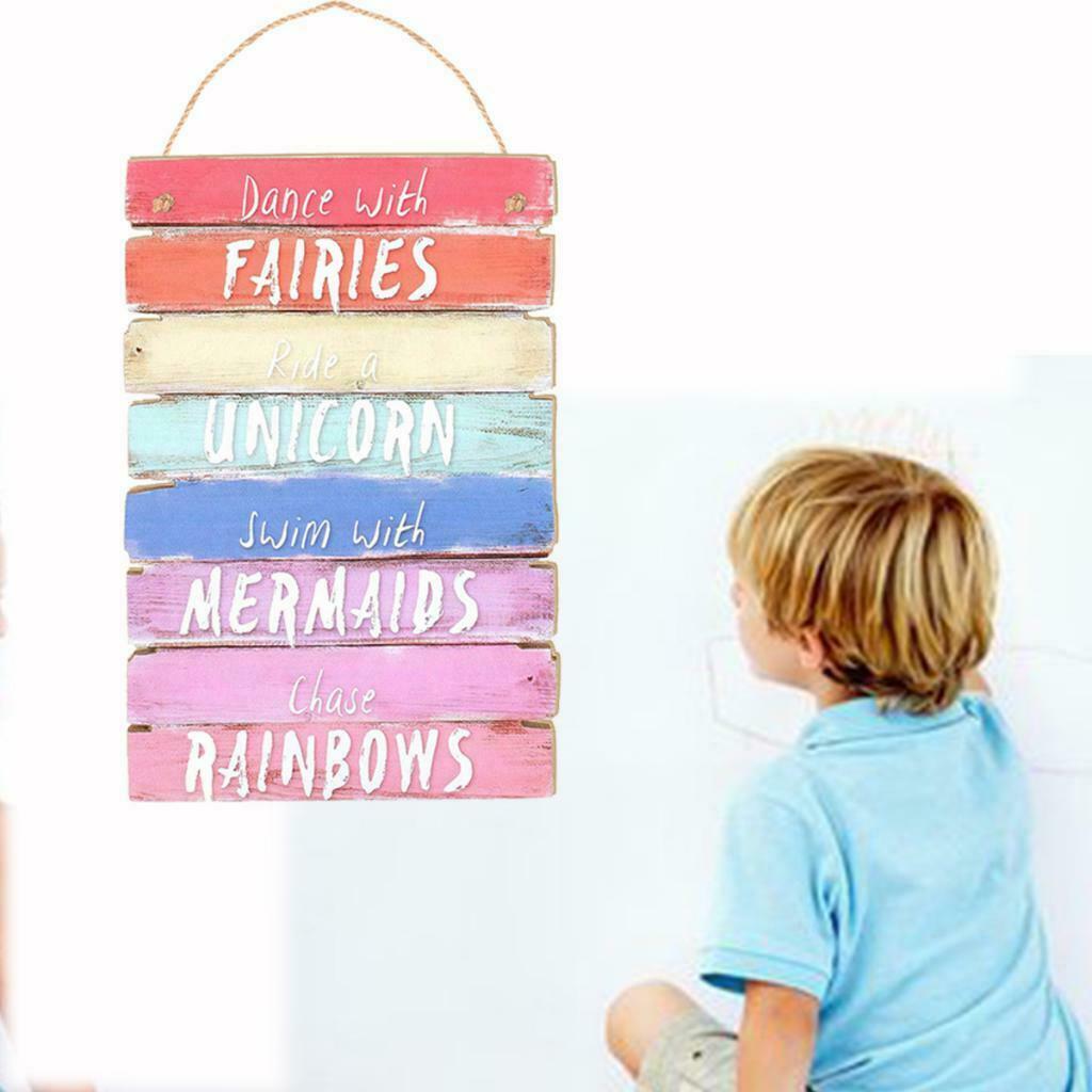 Hanging Plate Wooden Wedding Party Sign Hanging Plaque
