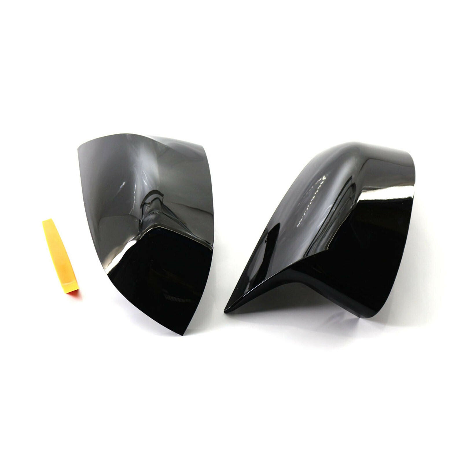 Gloss Black Side Mirror Rearview Covers Trim Fit for BMW X3 X5 X6 Parts Acc