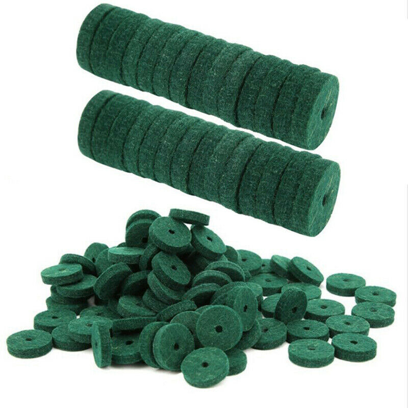 90Pcs 22mm Piano Felt Pads Wool Felt Cushion Piano Washers Piano Leveling Ke SJ