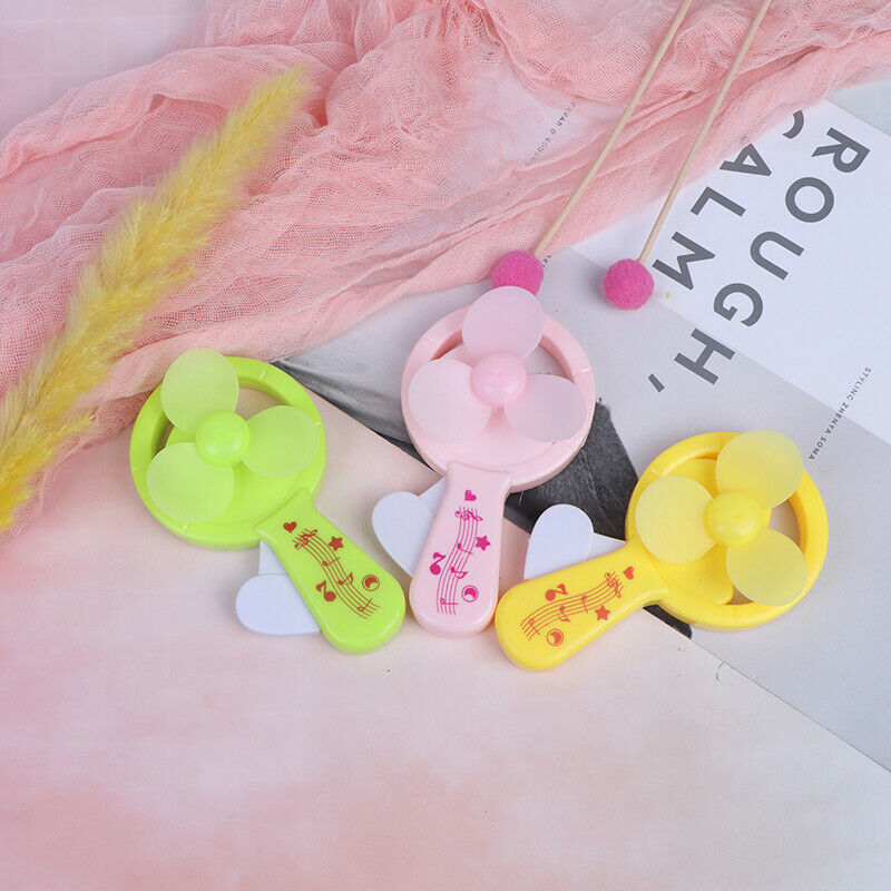 1pc Interesting Hand Pressure Cooling Mini Fan Candy Color Cute Kids Toys.l8