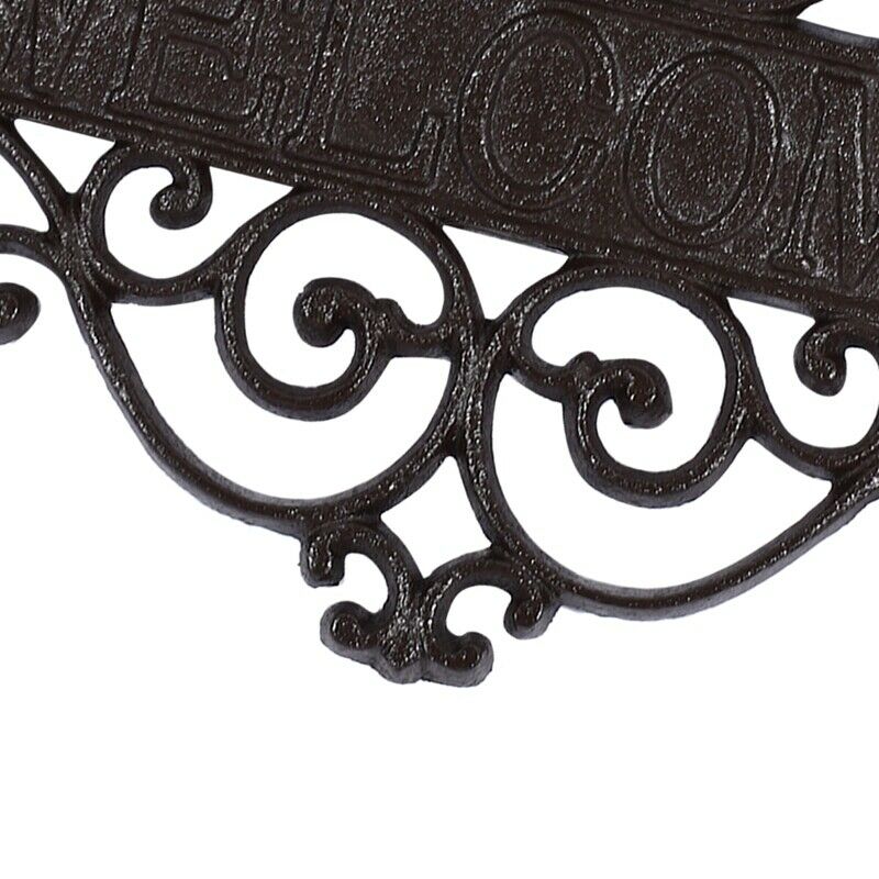 Welcome Sign Wall Plaque Home Garden Outdoor Hanging Decor Decorative CreativeA1