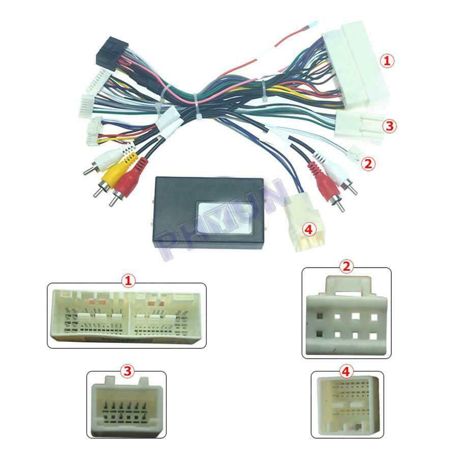 For Hyundai KIA KX7 Sorento KX5 K3 16 PIN Power Wiring Harness Cable w/ Canbus