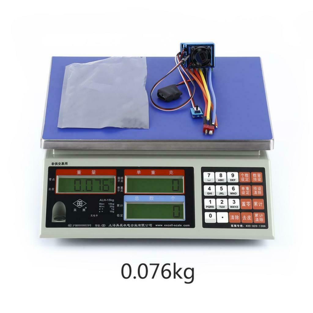 120A sensored brushless esc motor speed controller for rc 1/8