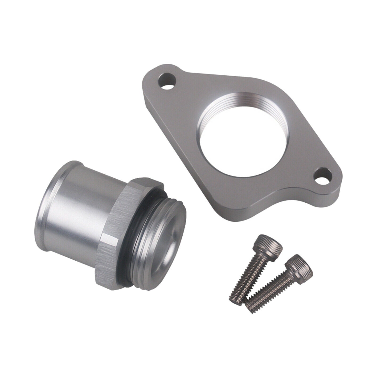 Heavy Duty Alloy Auto Coolant Housing Water Neck Straight Through Design
