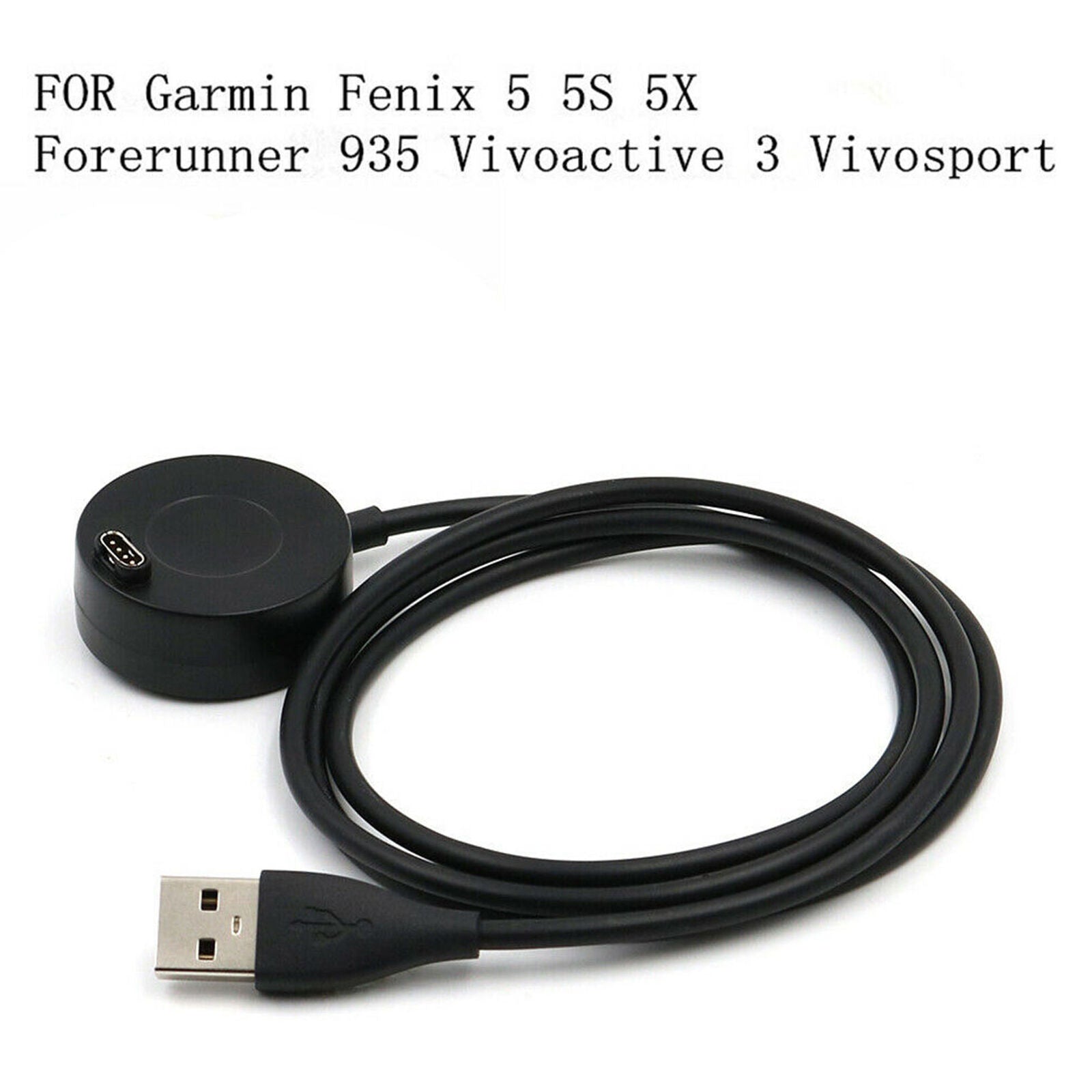 for Garmin Fenix 5/5s/5x USB Charger Charging Cable Cord Vivoactive 3 Vivosport