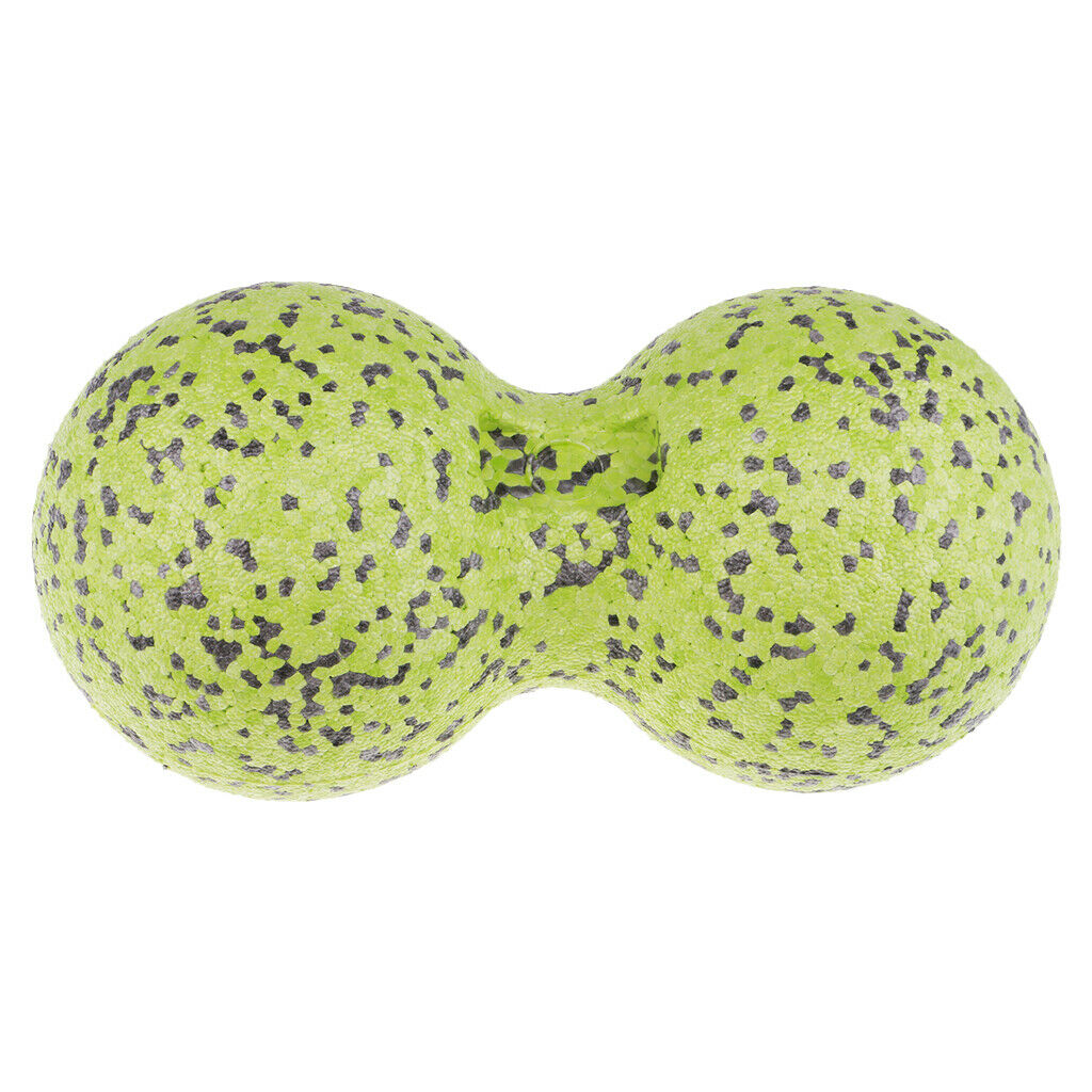 Double Massage Ball Peanut   Point For Yoga Gym Training Sports Green