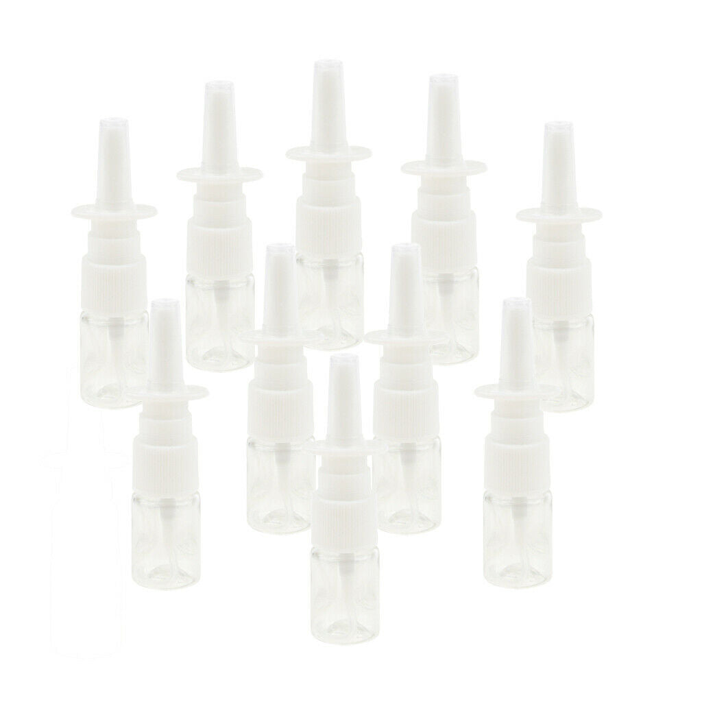 Pack Of 50 5ml Empty Nasal Spray Bottles
