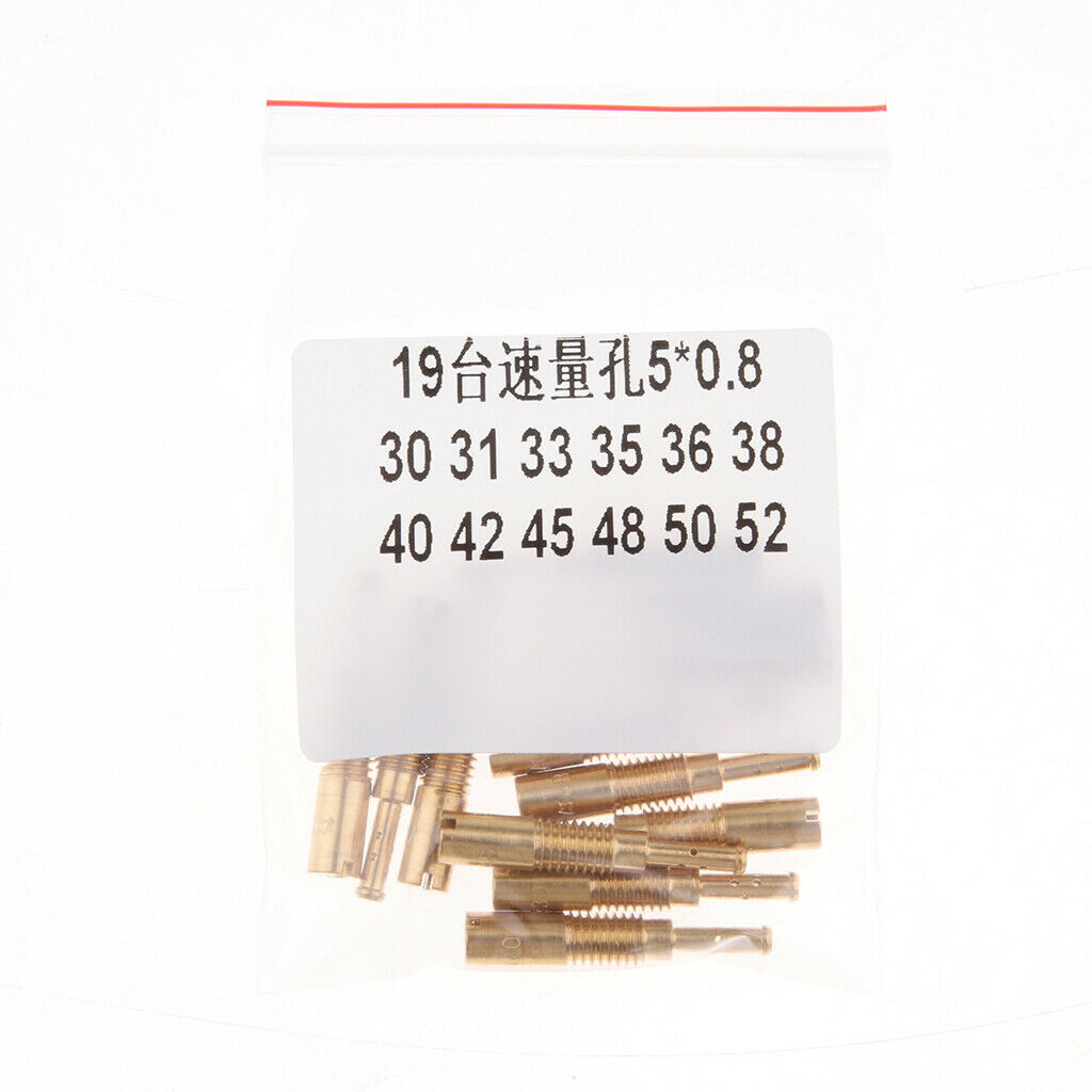 12x Carburetor Slow Pilot Jet 30 31 33 35 36... 50 52 for  PZ19 PB16/18