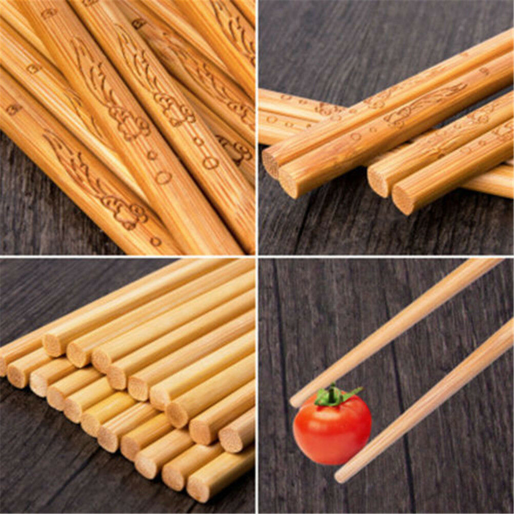 Bamboo Chopsticks Japanese Chopstick Kid Chop Sticks Sushi Sticks Chinese.l8