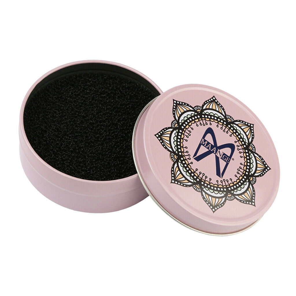 Makeup Brushes Color Cleaner Sponge Remover Makeup Brushes Cleaning Mat Box