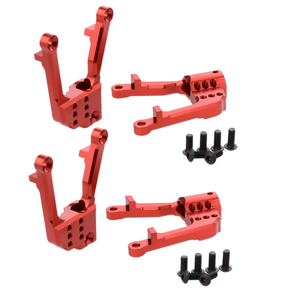 4pcs Aluminum Alloy Rear Shock Tower AXIAL SCX10 II 90046 90047 RC Car Parts