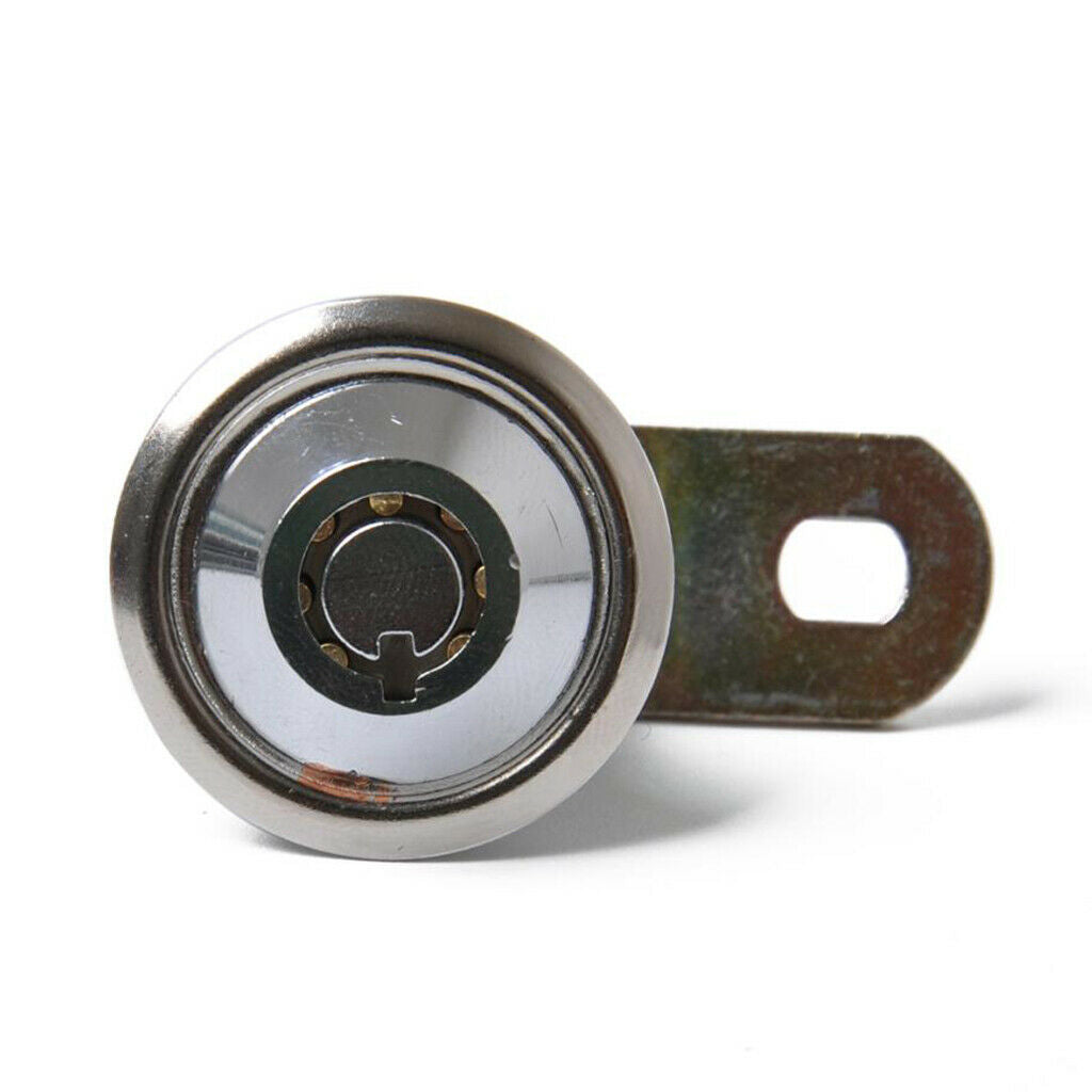 1-1/8 Tubular Cam Lock 180Deg &2Key Pull Drawer Cabinet Toolbox Replacement